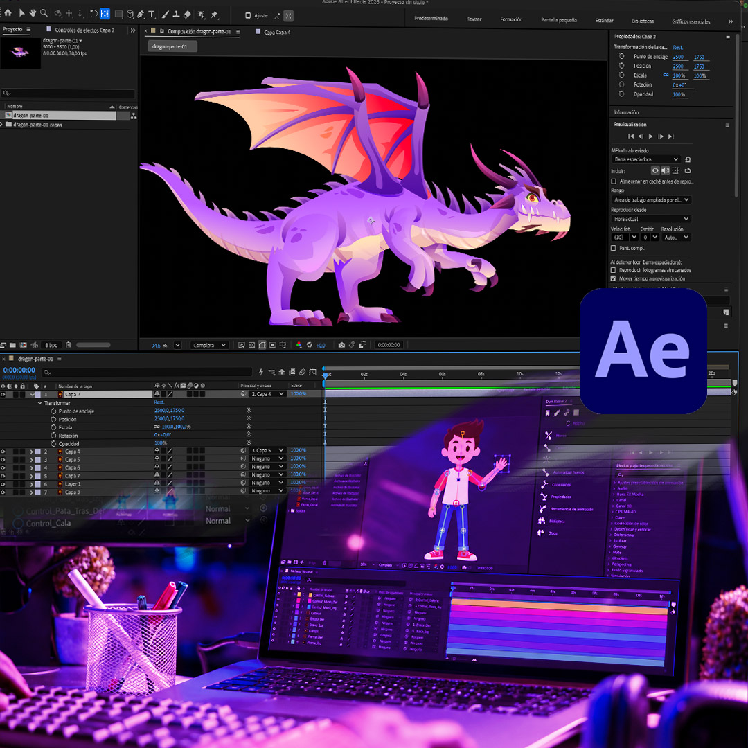 Animación de Personajes con After Effects