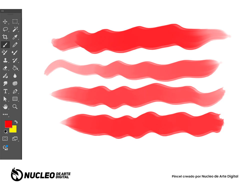 Pincel para pintar plumas con Photoshop - Colombia