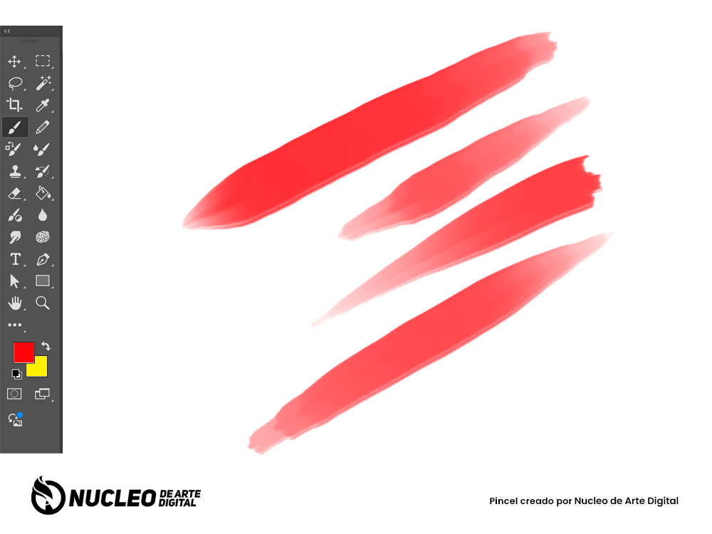 Pincel para pintar plumas con Photoshop - Colombia