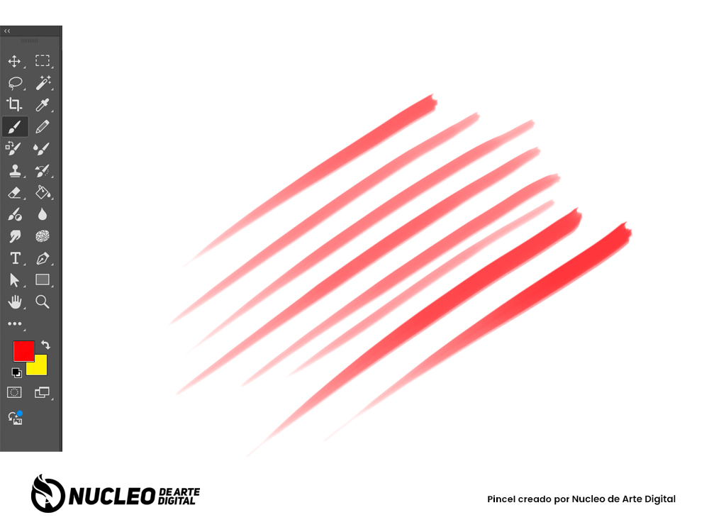 Pincel para pintar plumas con Photoshop - Colombia